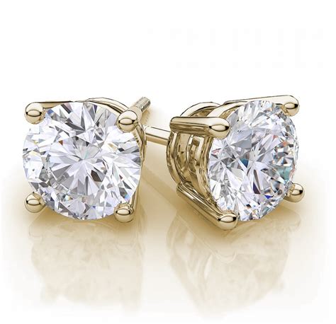 diamond stud earrings under 100.